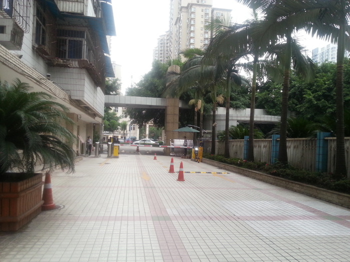 重庆市农行培训学校停车场系统