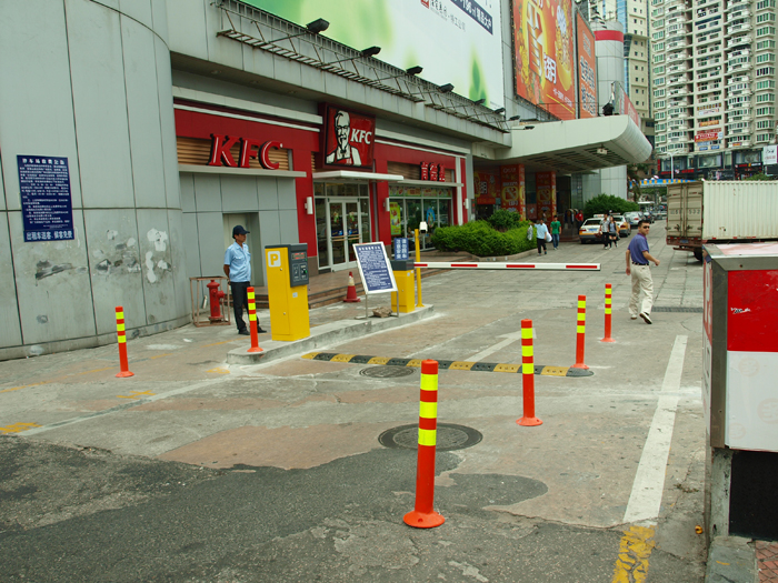 福建厦门好又多富山店停车场系统