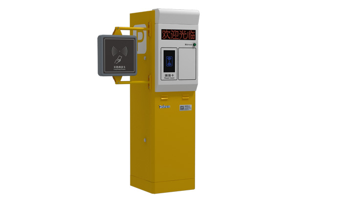 A型黄色带中距离读卡器出口控制机(出卡/出票)图片